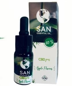 CBD 20% - Goût pomme - 10 ml, 10 ml